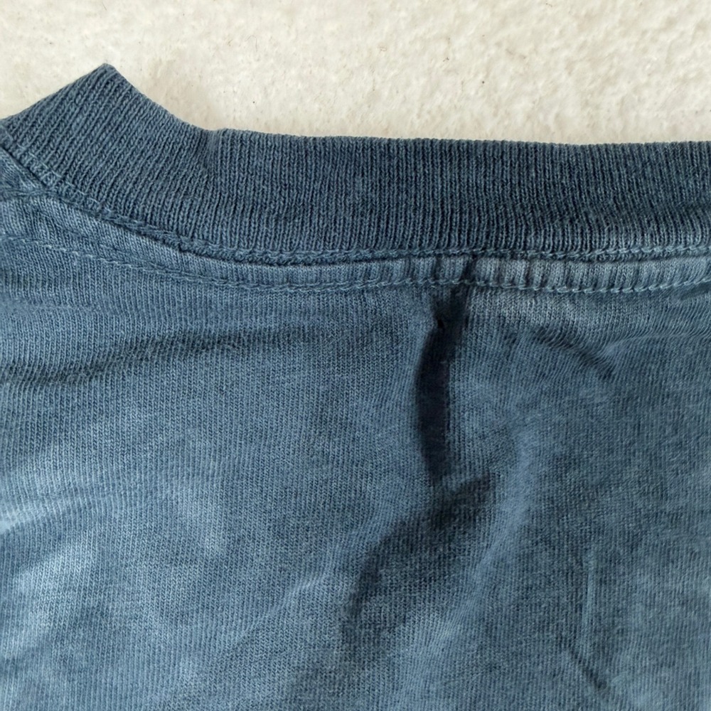 The Mountain Wolf Reflection Tie Dye T-Shirt Mens XL Blue Nature Graphic Tee - Picture 7 of 8